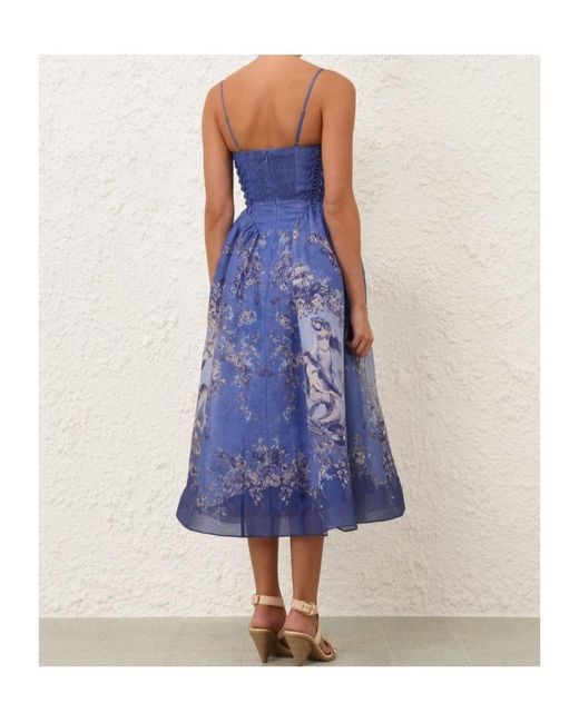 Zimmermann Blue Midi Dresses