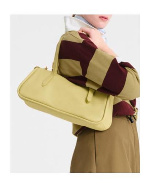 Longchamp Metallic Looong Zip Shoulder Bag