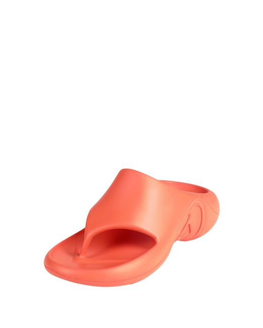 DIESEL Pink Solid Color Flip Flops