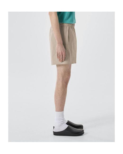 Veilance Gray Argand Short for men
