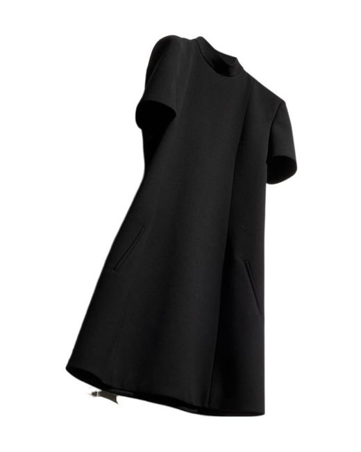 Gucci Black Fine Silk Faille Dress