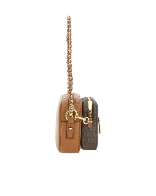 MICHAEL Michael Kors Metallic Logo Cross-Body Bag