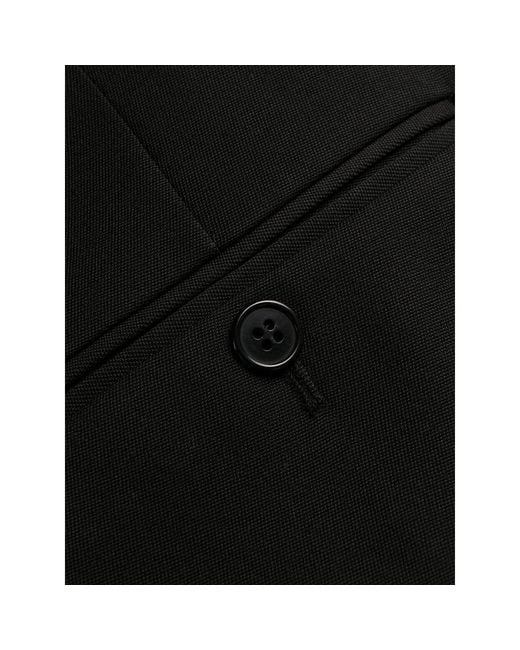 Saint Laurent Black Slim-Fit Tailored Trousers for men