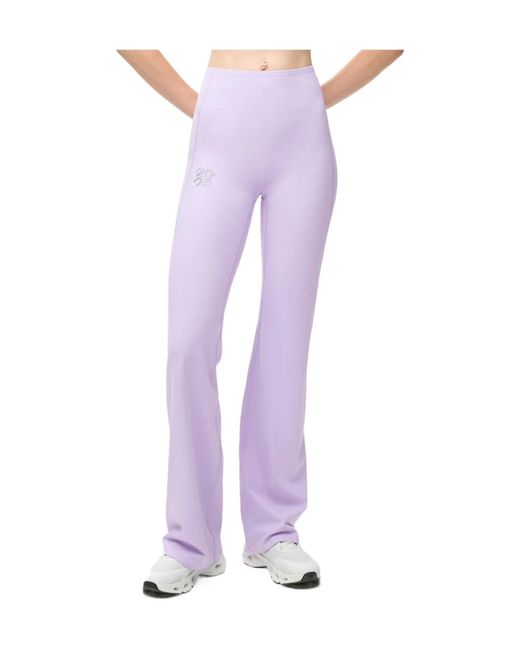 Loewe Purple Soft Bootleg Pants