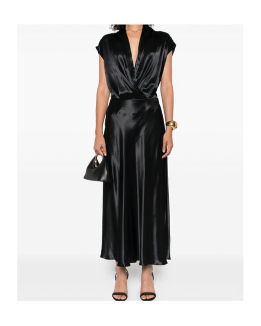Alberta Ferretti Black Blouses