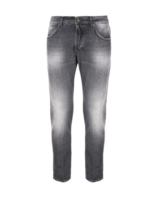 Dondup Gray Slim Fit Jeans