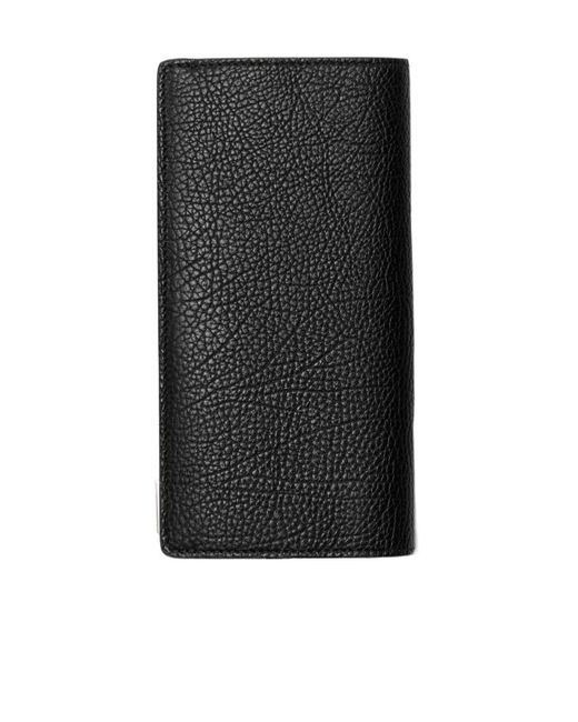 Burberry Black B Cut Continental Wallet for men