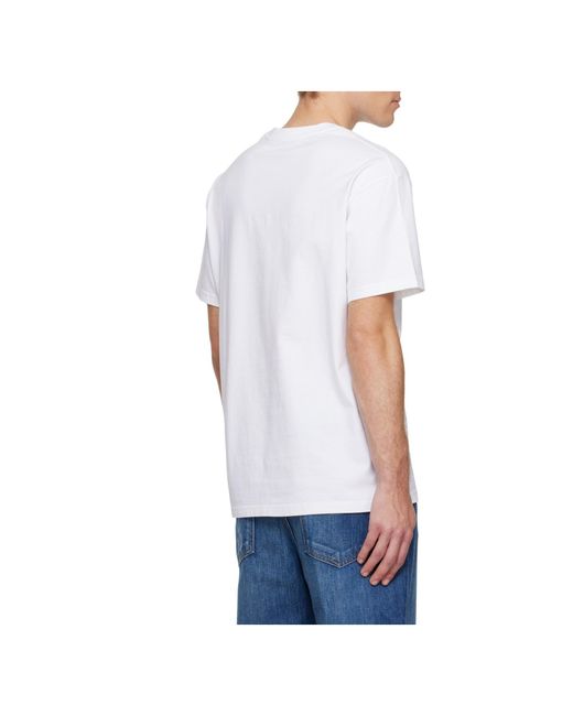 Givenchy Red Graphic Printed Regular Fit T-Shirt for men