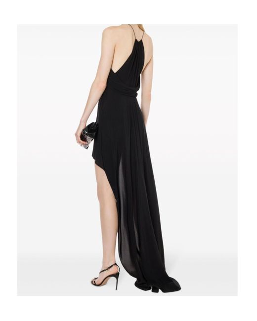 Philosophy Di Lorenzo Serafini Black Halter Neck Dress