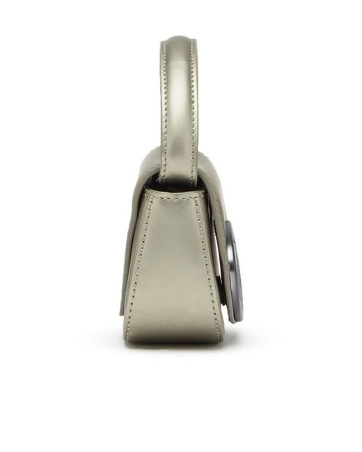 DIESEL Gray 1 Dr-Xs-S Logo-Plaque Mini Bag