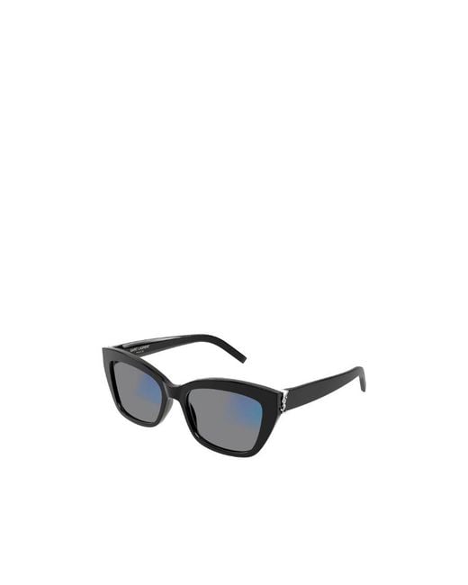 Saint Laurent White Logo Flat Mirror