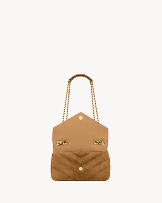 Saint Laurent White Loulou Small