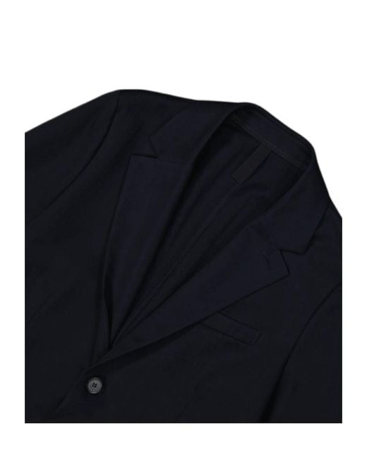 Harris Wharf London Blue Travel Blazer for men