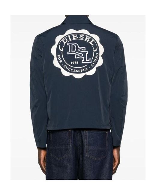 DIESEL Blue J-Ump Jacket for men