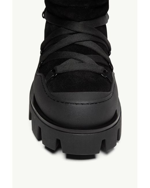 Moncler Black Peak Après Ankle Boots for men