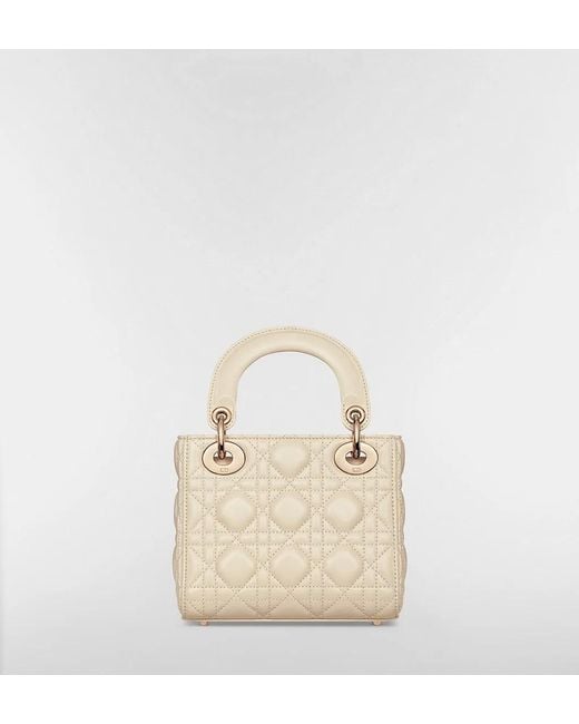 Dior Natural Mini Lady Bag