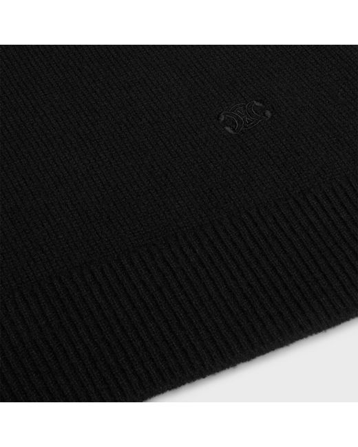 Céline Black Turtleneck Sweater