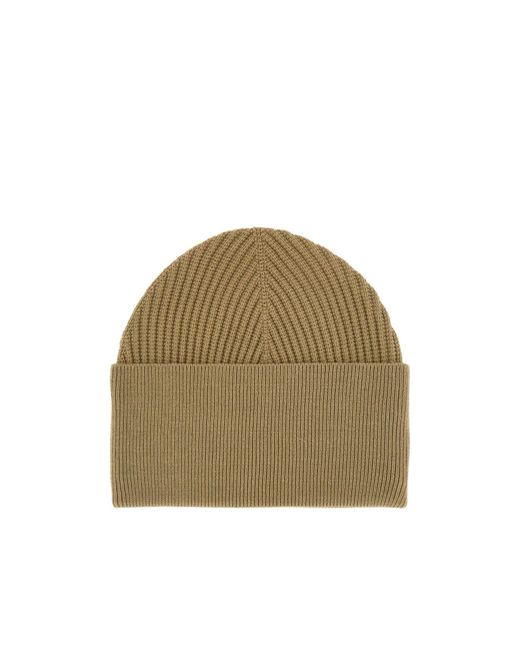 Studio Nicholson Green Mikkel Ribbed Hat for men