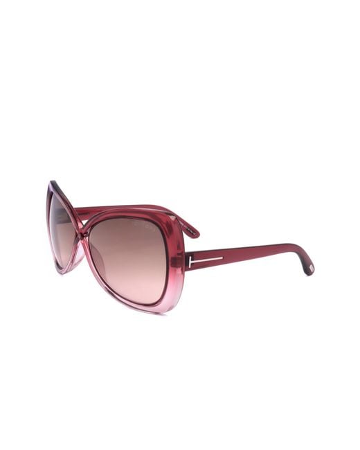 Tom Ford Pink Geometric Sunglasses