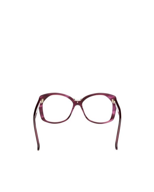 Max Mara Multicolor Butterfly Frame Glasses