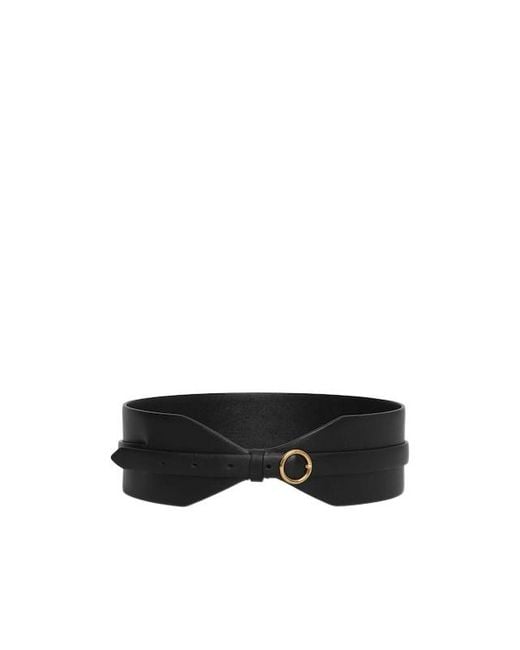 Alaïa Black Alaïa Double Large Buckle Belt