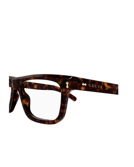Gucci Multicolor Eyewear Square Frame Glasses for men
