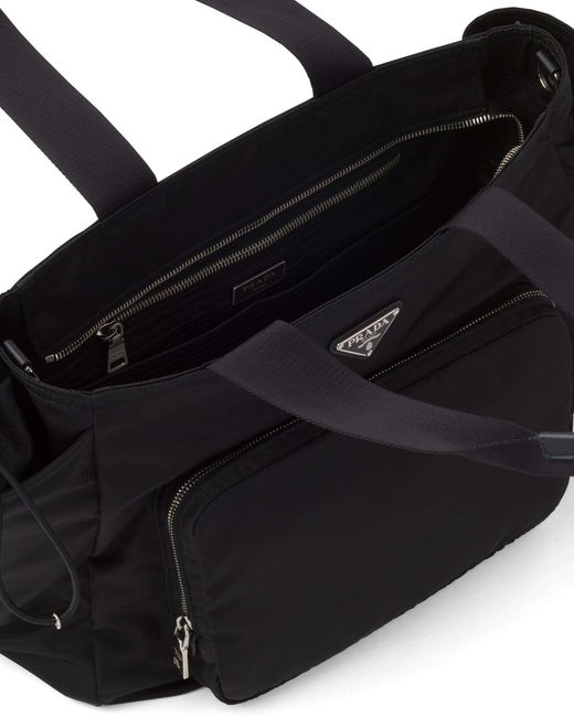 Prada Black Re-Nylon Baby Bag