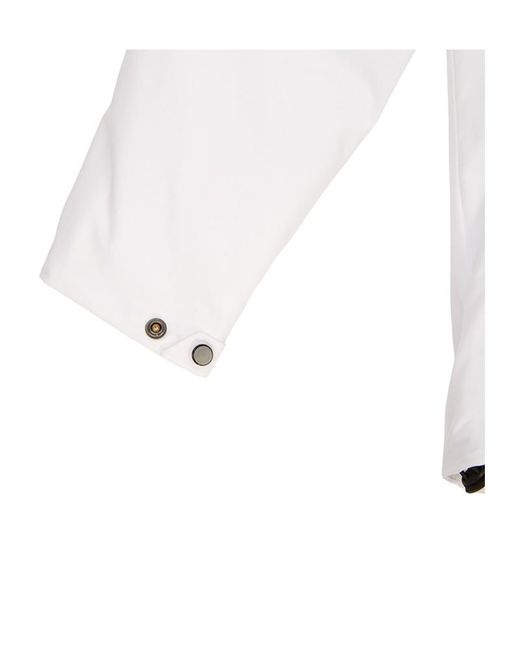 C P Company White Hooded Down Jacket for men