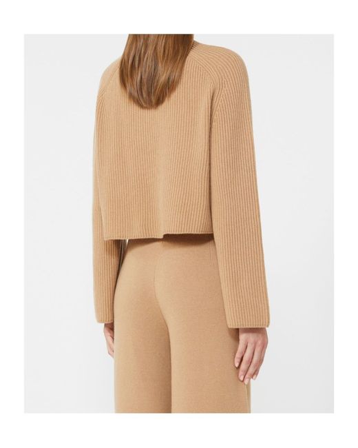 Max Mara Natural Funale Round-Neck Jumper