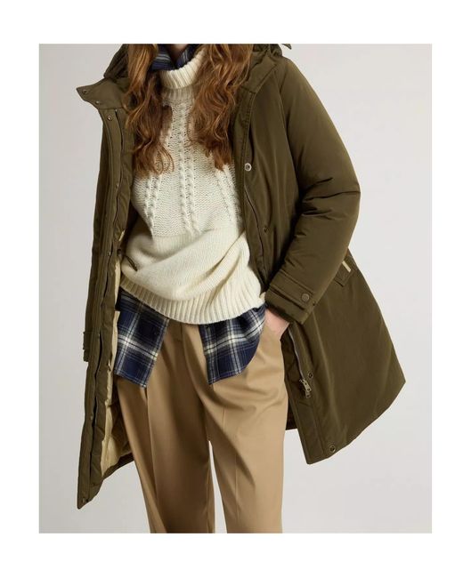 Woolrich Green Parkas
