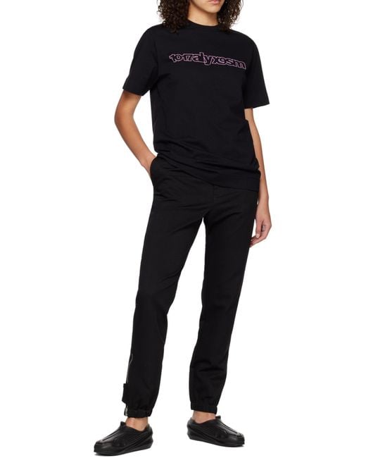 1017 ALYX 9SM Black T-Shirt With Round Neck for men