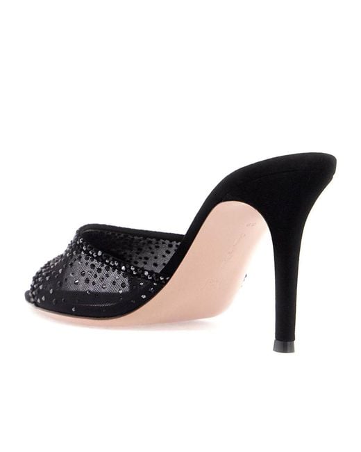 Gianvito Rossi Multicolor Rania Embellsished Heeled Sandals