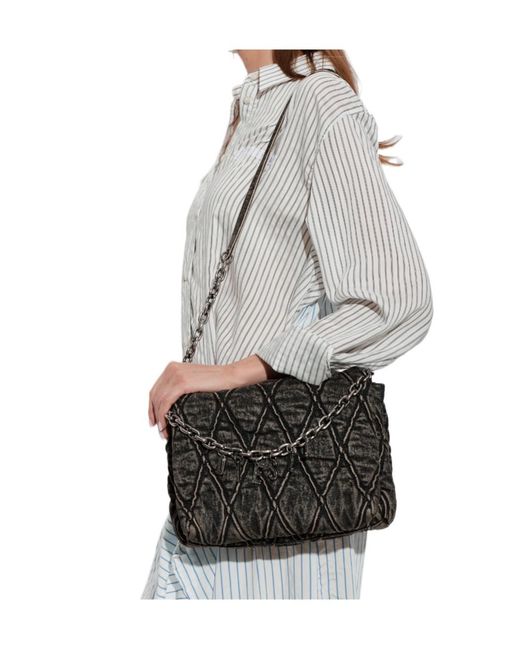 DIESEL Black Charm-D Bag