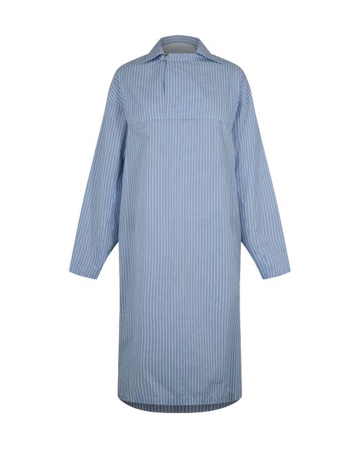 Bottega Veneta Blue Shift Dress