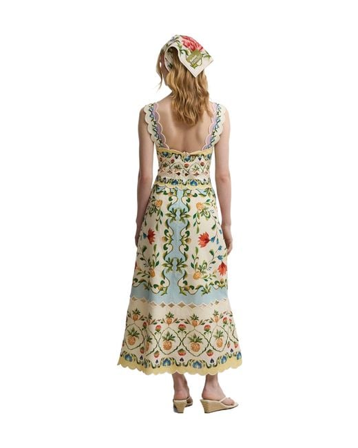 Barbour Metallic Long Dress