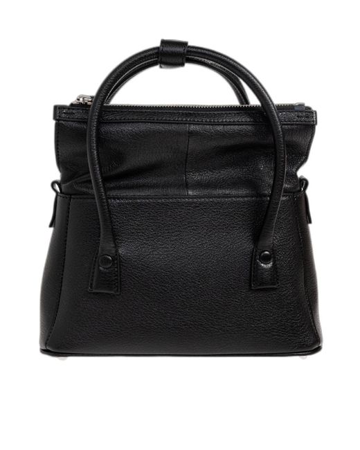 Maison Margiela Black Small 5Ac East West Tote Bag