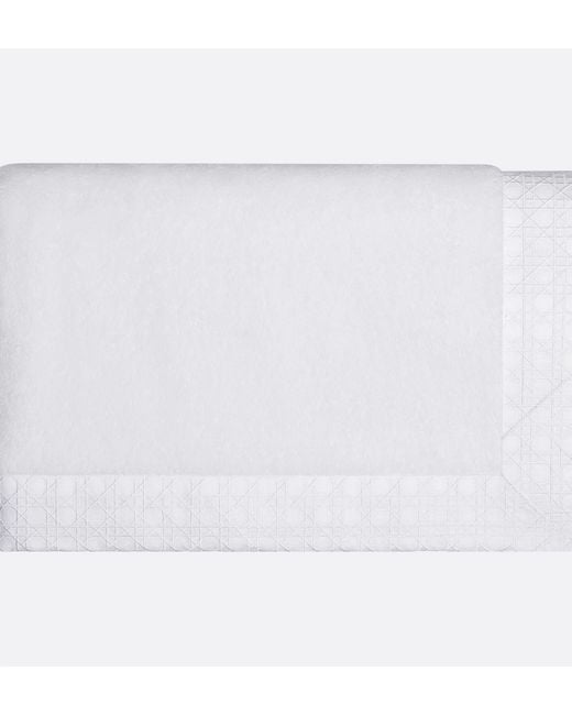 Dior White Bath Mat