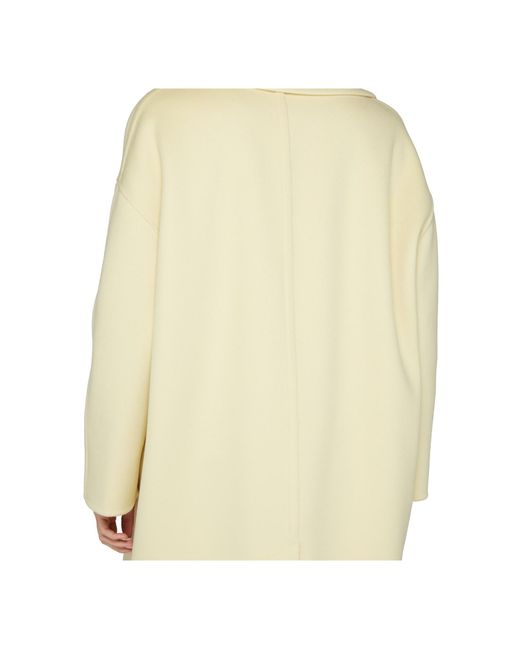 Loewe White Long-Sleeved Coat