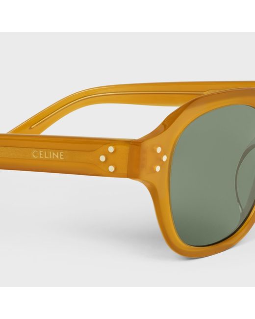 Céline Yellow Frame 60 Sunglasses for men