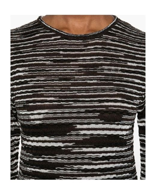 Missoni Black Round-Neck Sweater