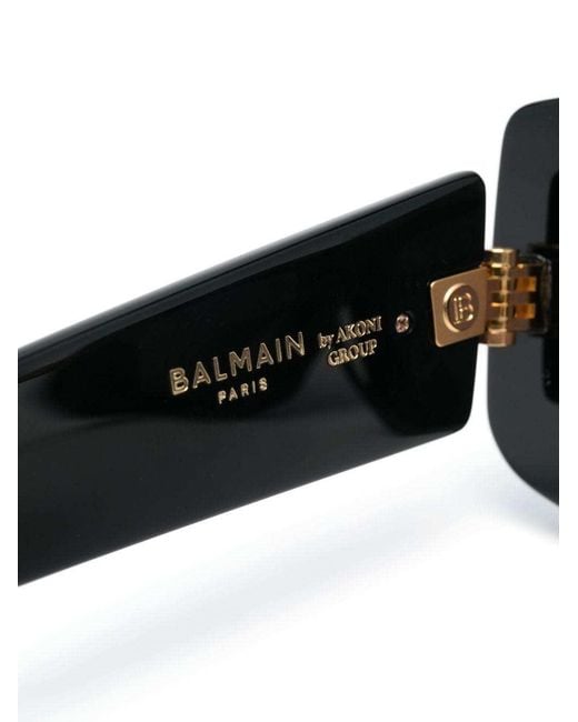 Balmain Black Logo Sunglasses