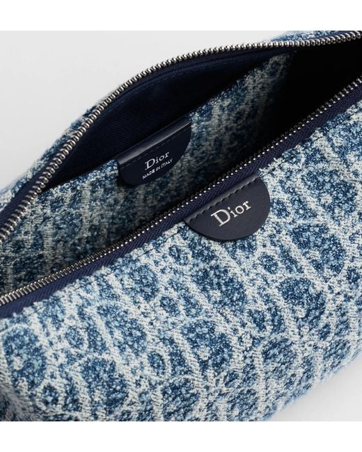 Dior Blue Iviera Nomad Pouch