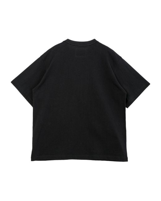Sacai Black X Carhartt Wip Jersey T-Shirt for men