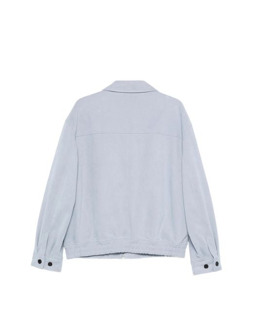 DUNST Blue Long Sleeve Jacket for men