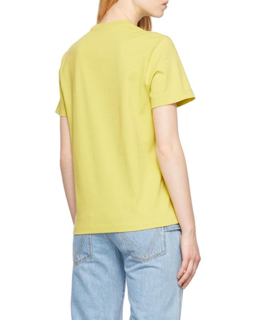 Bottega Veneta Yellow Crewneck T-Shirt