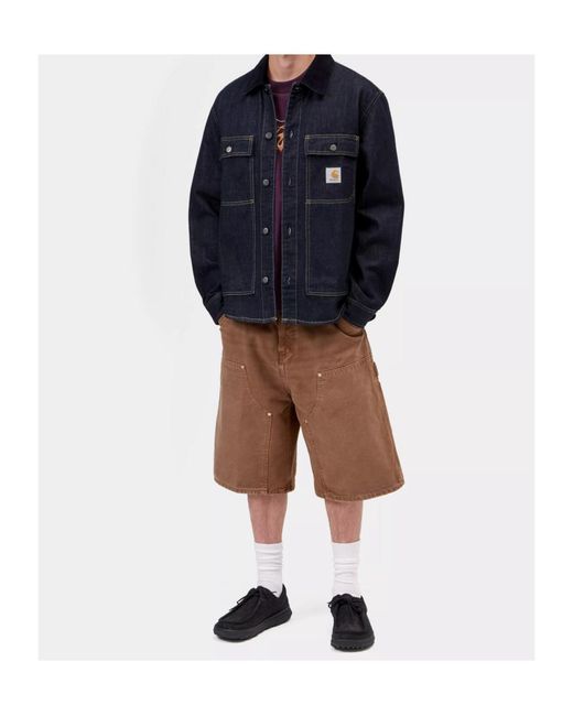 Carhartt Blue Oakland Shirt Jac for men