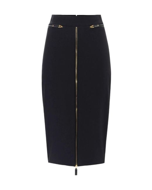 Elisabetta Franchi Blue Skirts