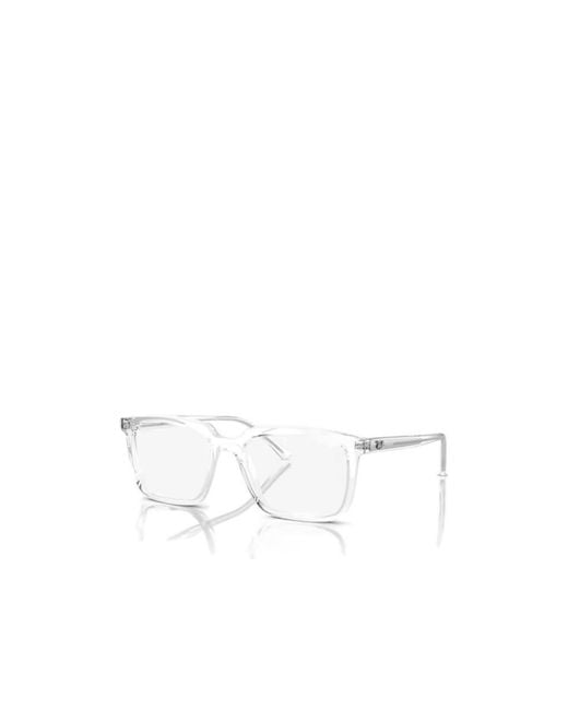 Ray-Ban White Alain Glasses for men