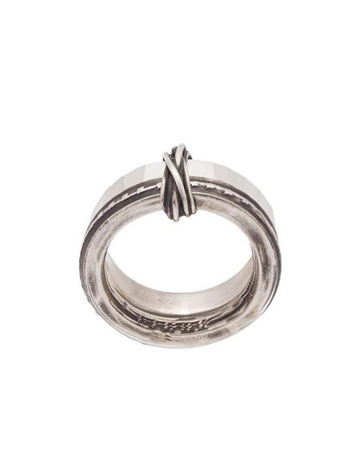 Werkstatt:münchen Metallic Connected Tape Ring