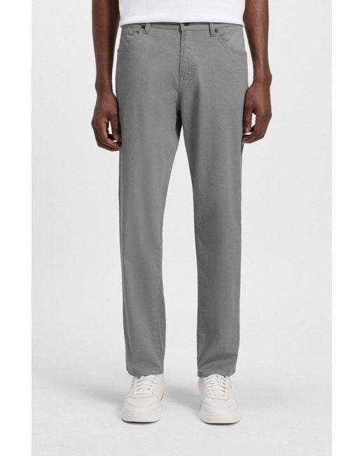 Boss Gray Delaware Jeans for men